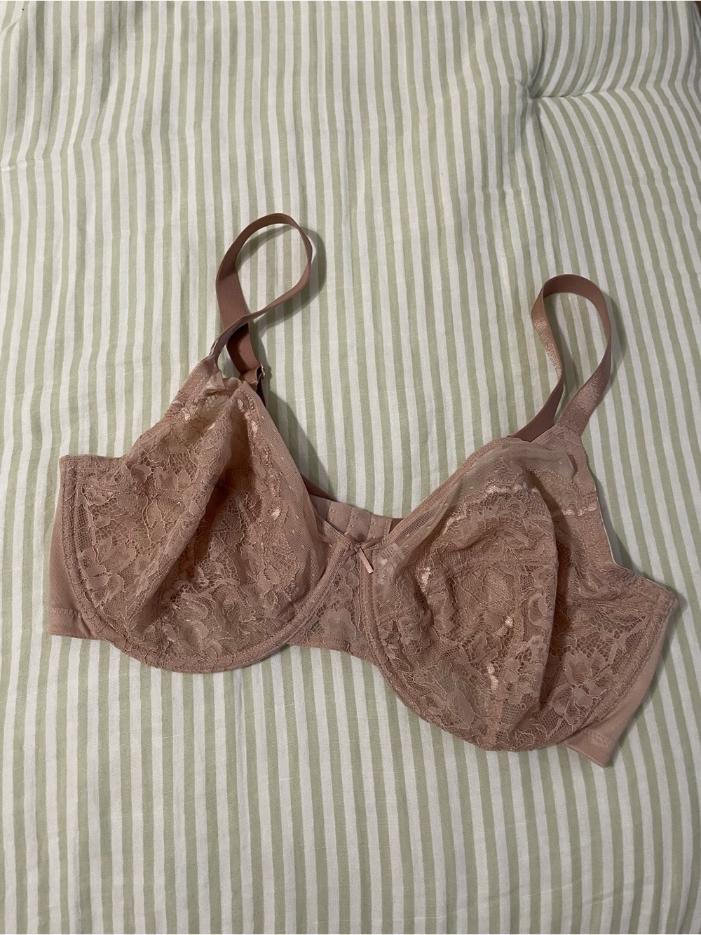 Cardi B Recommended HSIA Enchante Unlined Non-padded Lace Underwire Bra 38DD